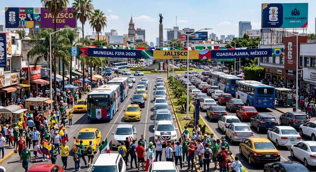 Jalisco en el arranque del Mundial 2026. (Milenio IA)