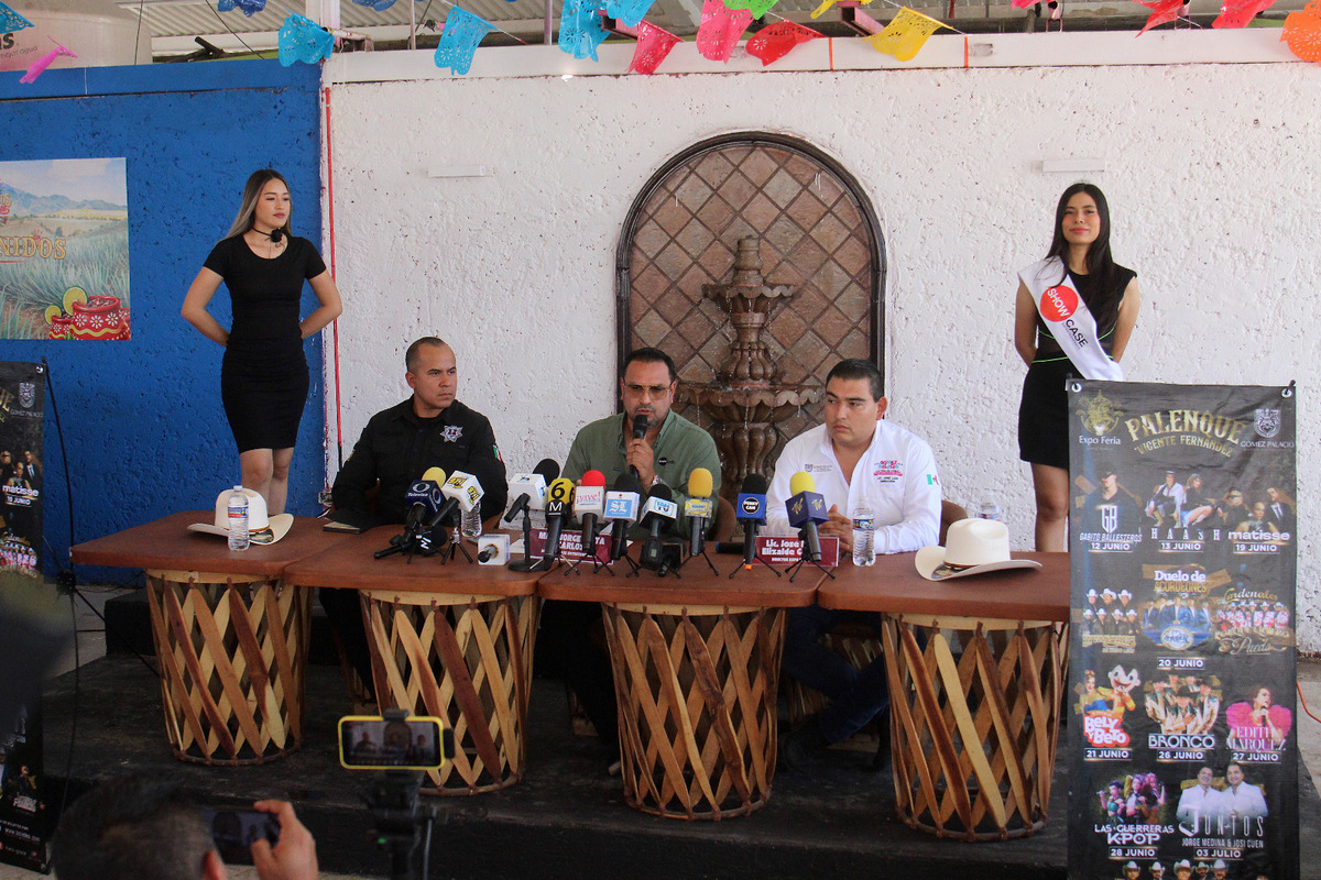 Organizadores informaron actividades de la Expo Feria Gómez Palacio 2026 | Rolando Riestra