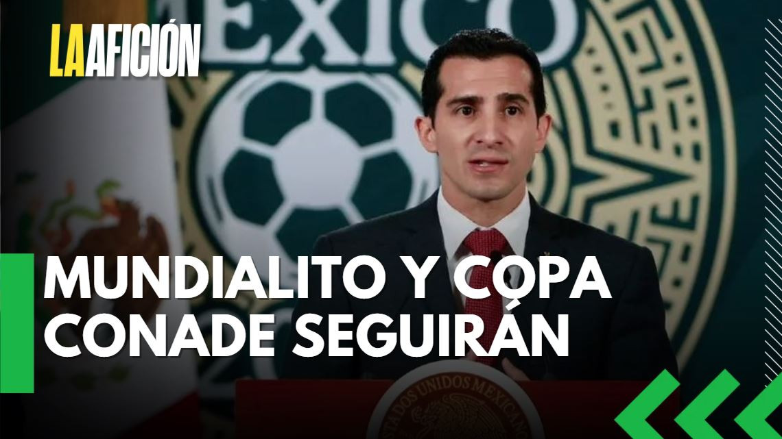 Rommel Pacheco adelanta que Copa Conade y Mundialito Escolar seguirán celebrándose