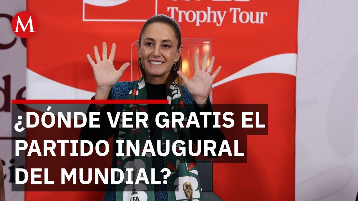 Sheinbaum anuncia 18 sedes gratis para ver la inauguración del Mundial