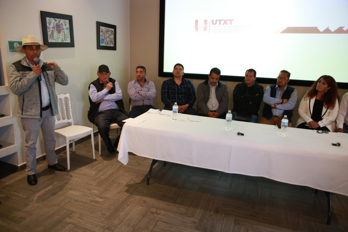 Unión de Transportistas Hidalguenses por la Transformación. (Jorge Sánchez)