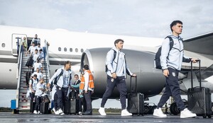 La Selección de Uruguay llega a Cancún para su base de concentración en el Mundial 2026.