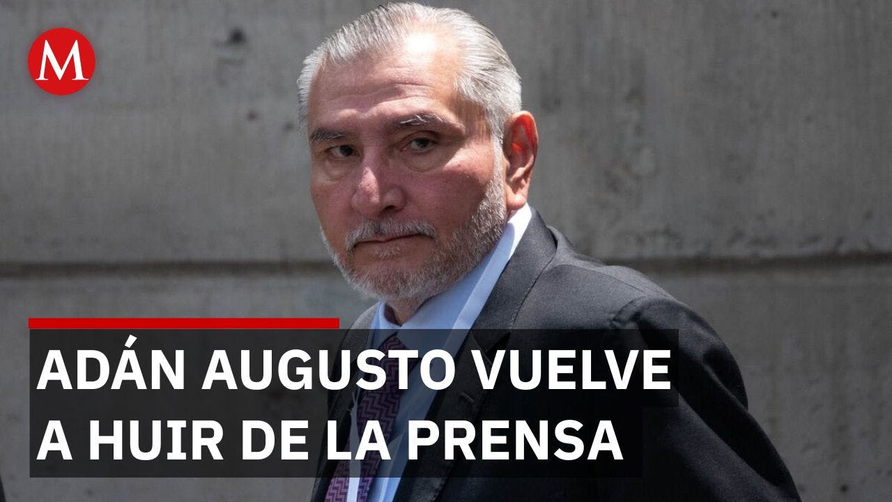Adán Augusto López evita responder sobre viaje a EU tras acusaciones de nexos con cárteles