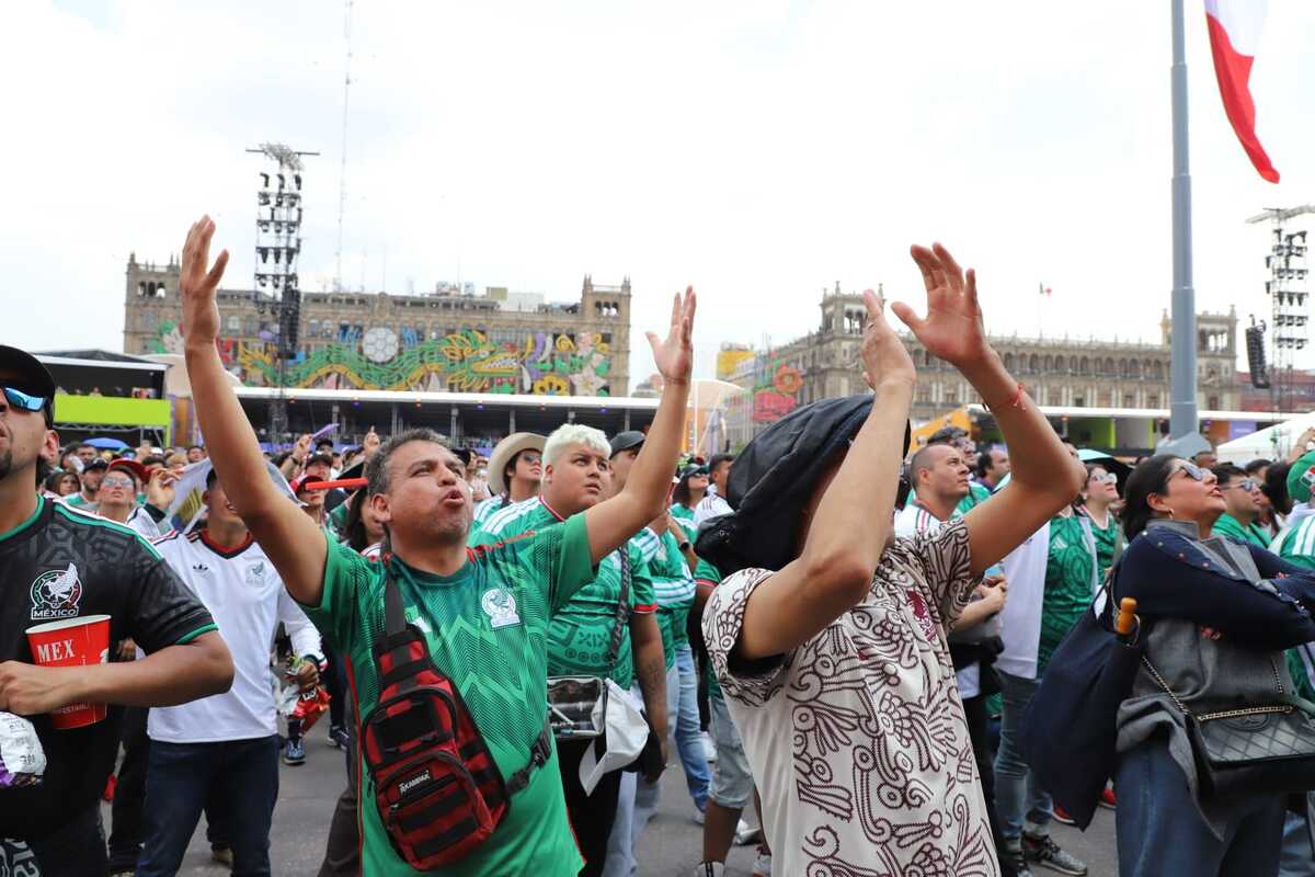 Los aficionados se reunieron en los fan fest de la Ciudad de México. (Foto: Javier Ríos)