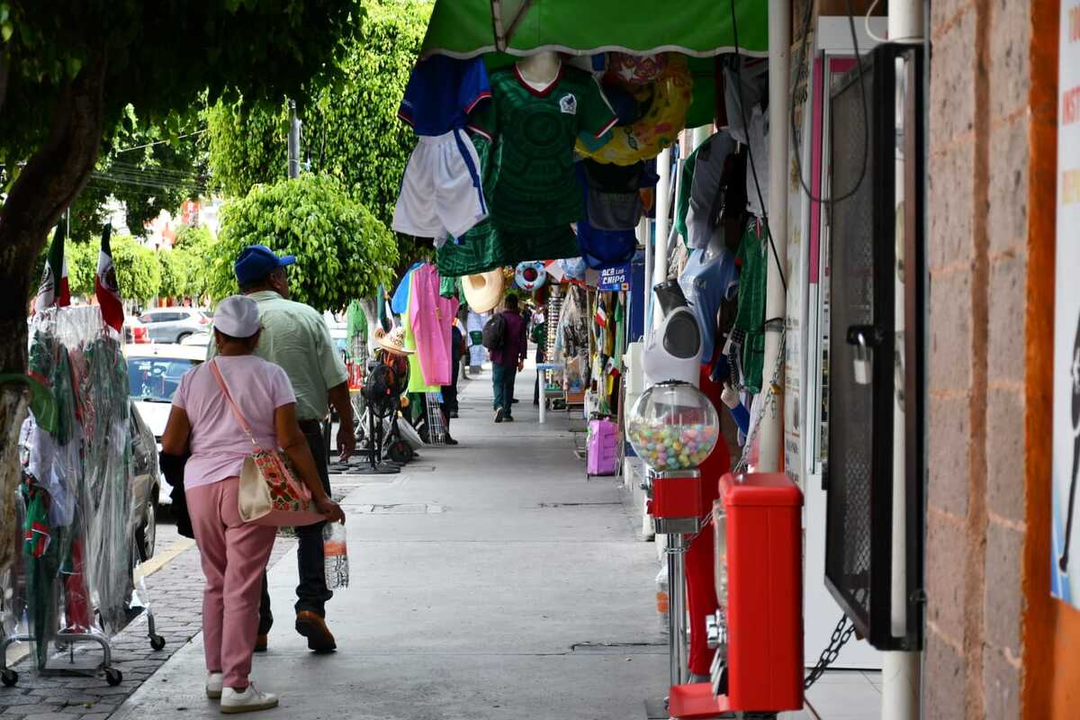 Sin aglomeraciones por juego de selección mexicana en las calles de Tula. (Francisco Villeda)