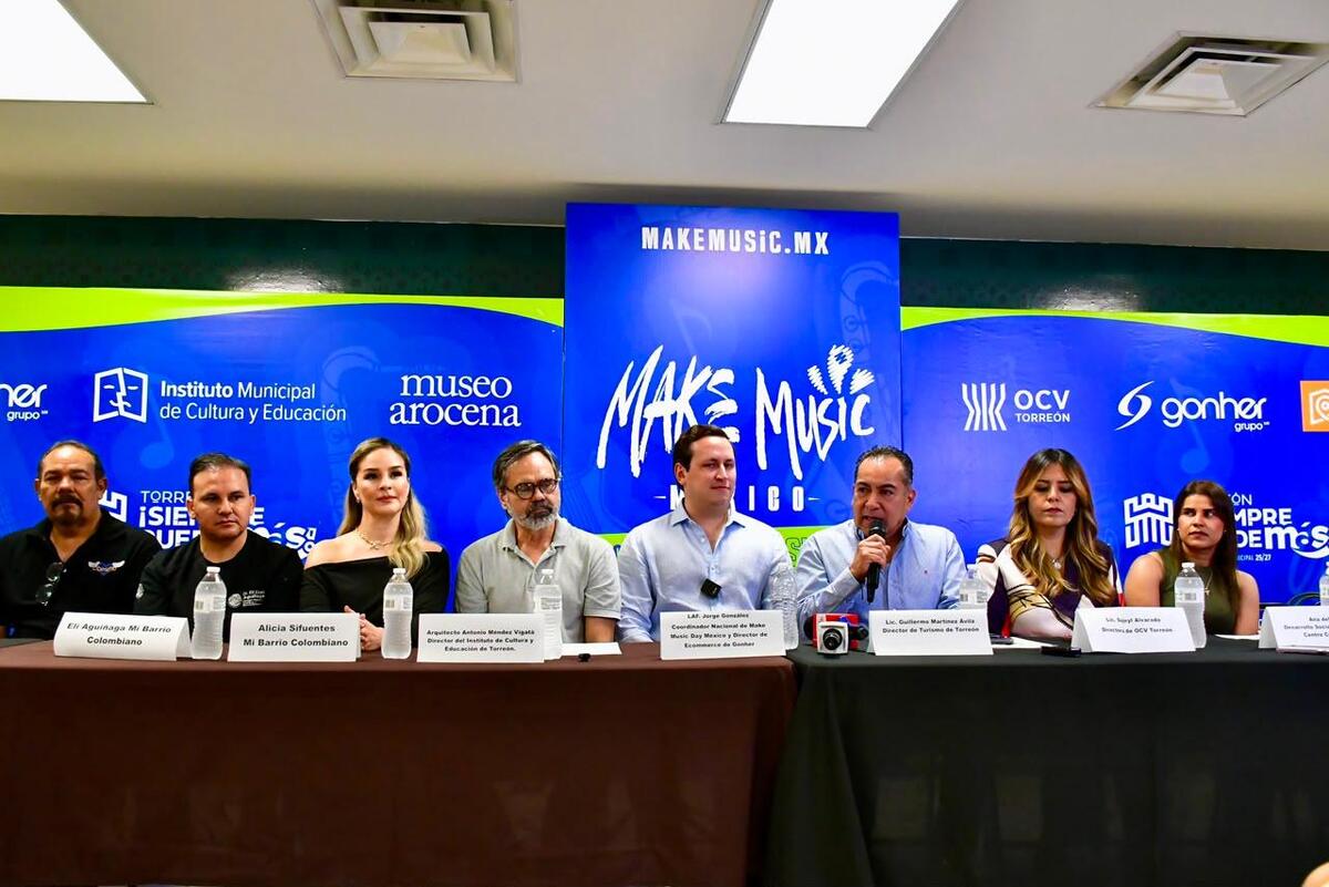 Alameda, Canal de la Perla y Museo Arocena serán escenario del Make Music Day. | Cortesía de la rueda de prensa.