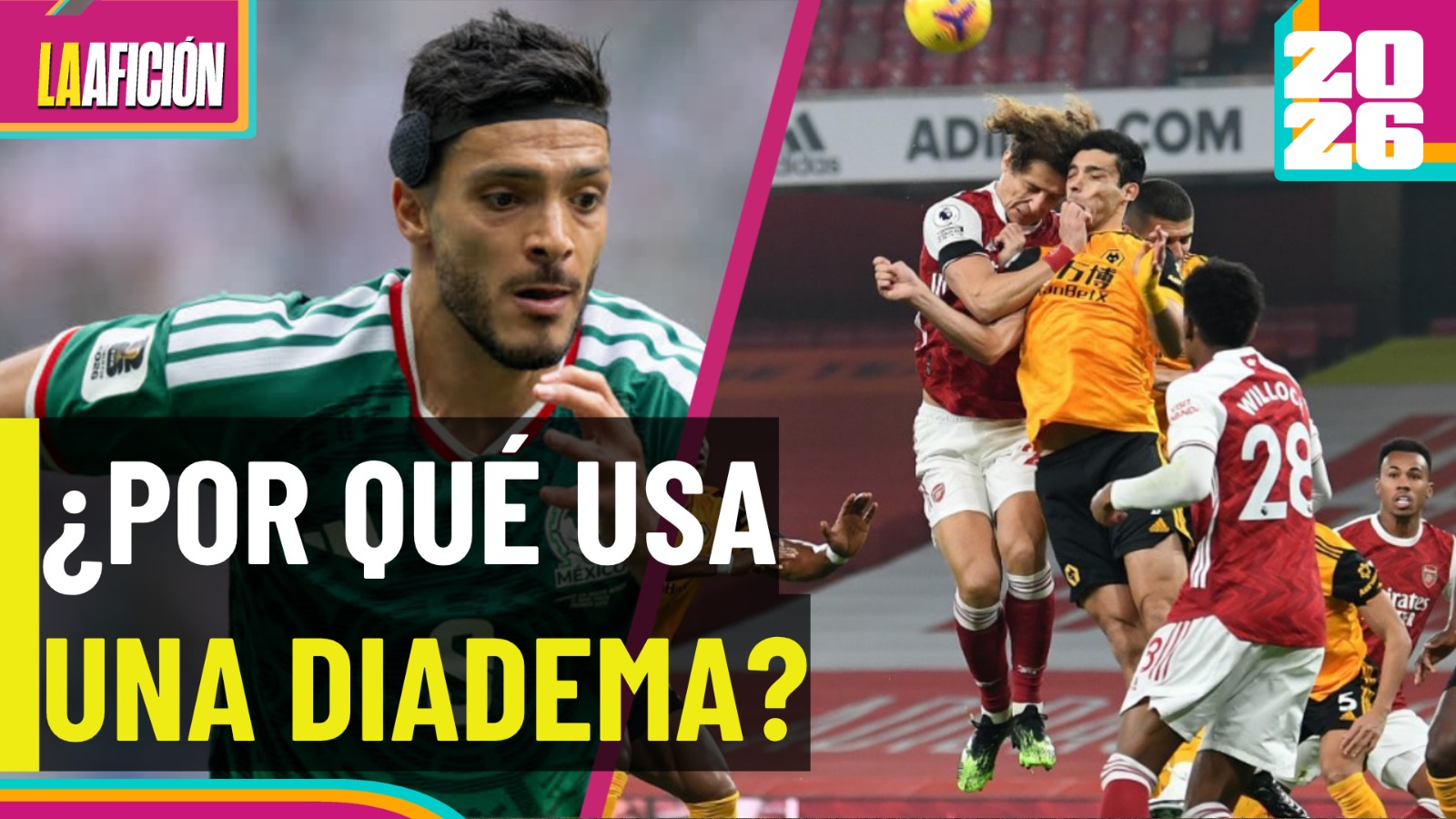 El detalle en la cabeza de Raúl Jiménez que llamó la atención tras su gol en el Mundial