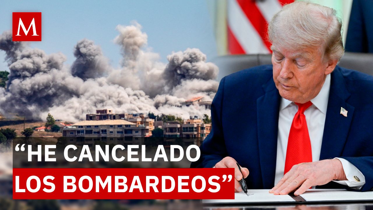 ¡Frenan los bombardeos! Trump cancela de última hora los ataques nocturnos contra Irán