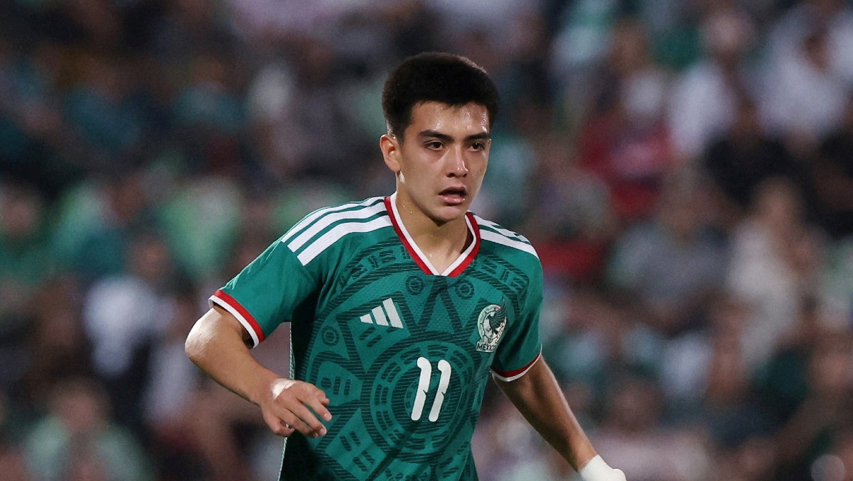 Gilberto Mora durante un partido con la Selección Mexicana (Reuters)