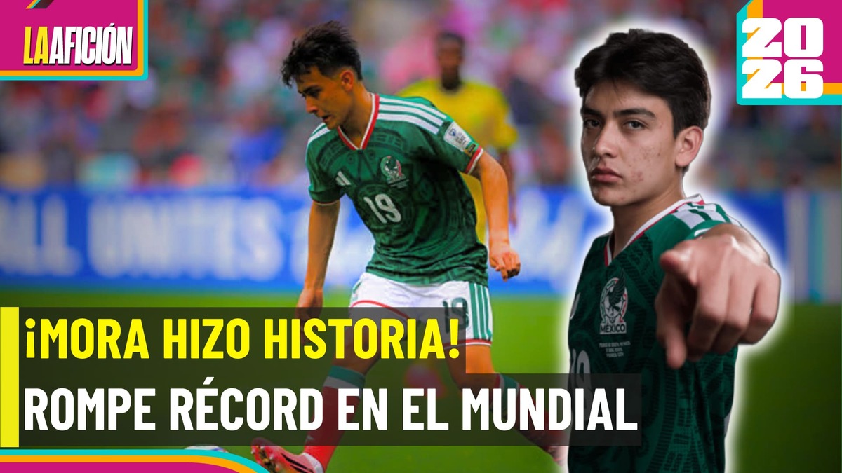 ¡Histórico! Gilberto Mora rompe récord de 96 años con la Selección Mexicana en un Mundial