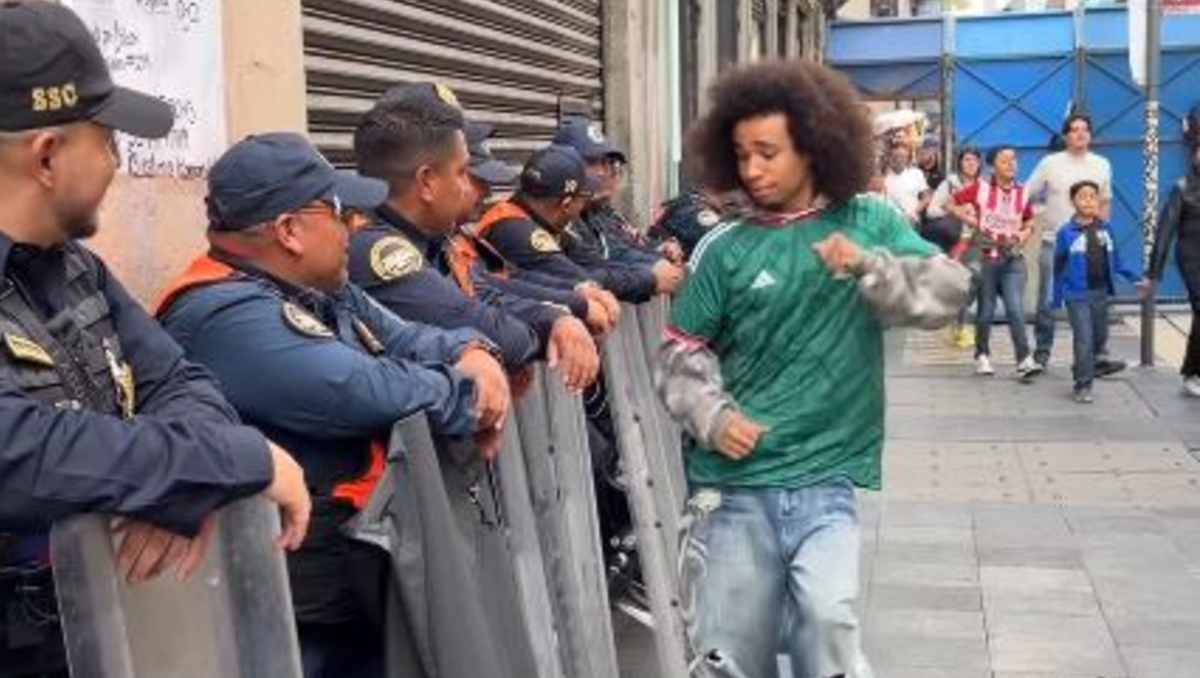 El influencer alemán ha sorprendido por sus videos en la capital.  | Captura