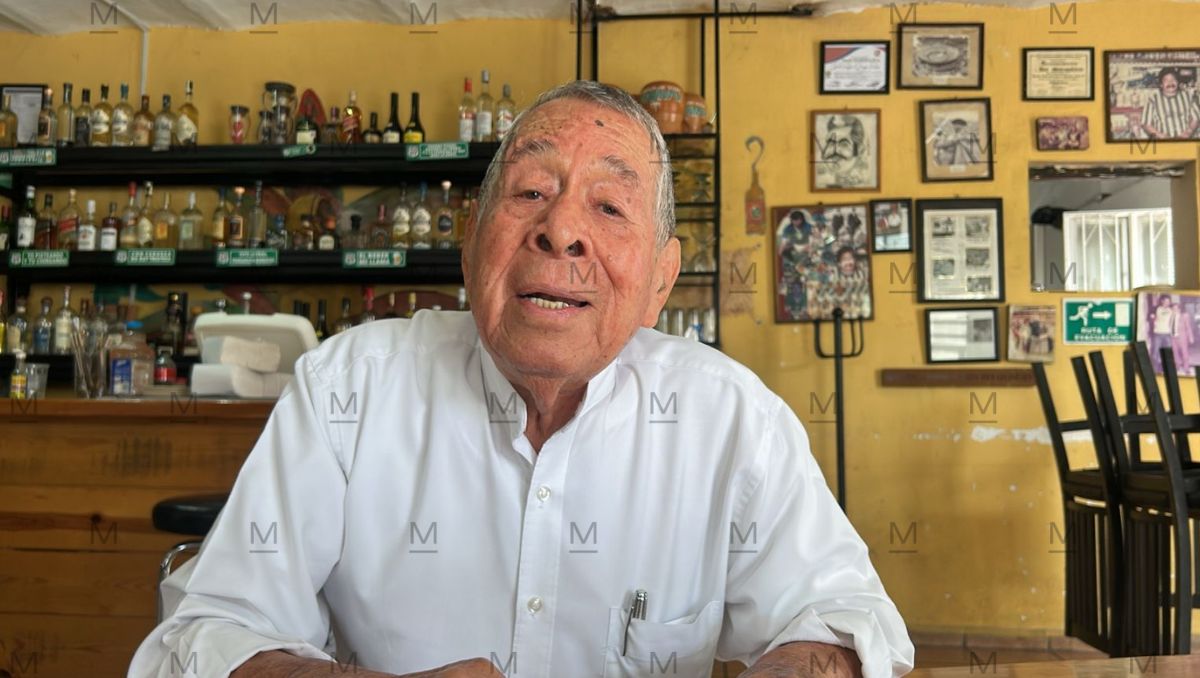 Presidente de la Unión de Bares y Cantinas de León, Rogelio Quiroga | Fotografía por Rocío Hernández