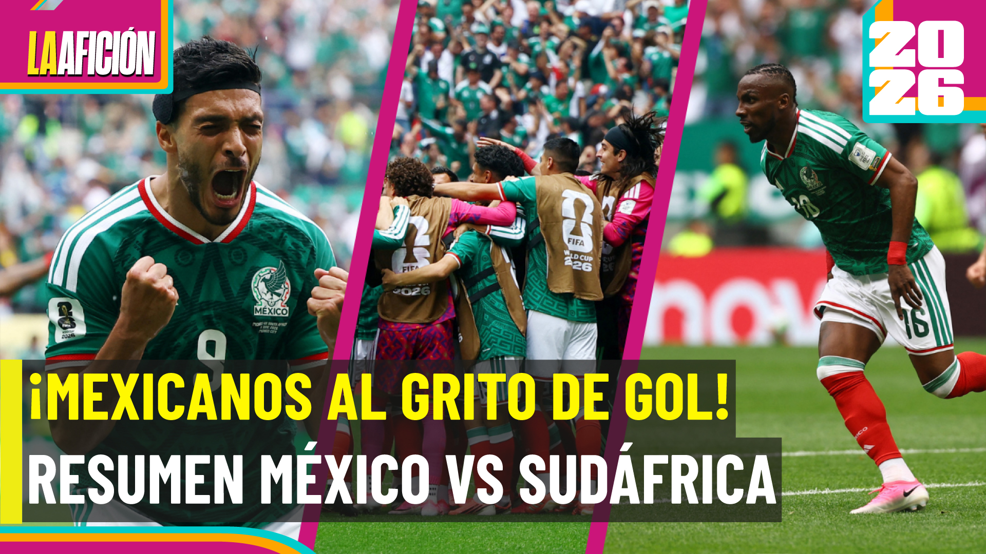 Raúl Jiménez dedica gol al cielo mientras México vence a Sudáfrica en el mundial
