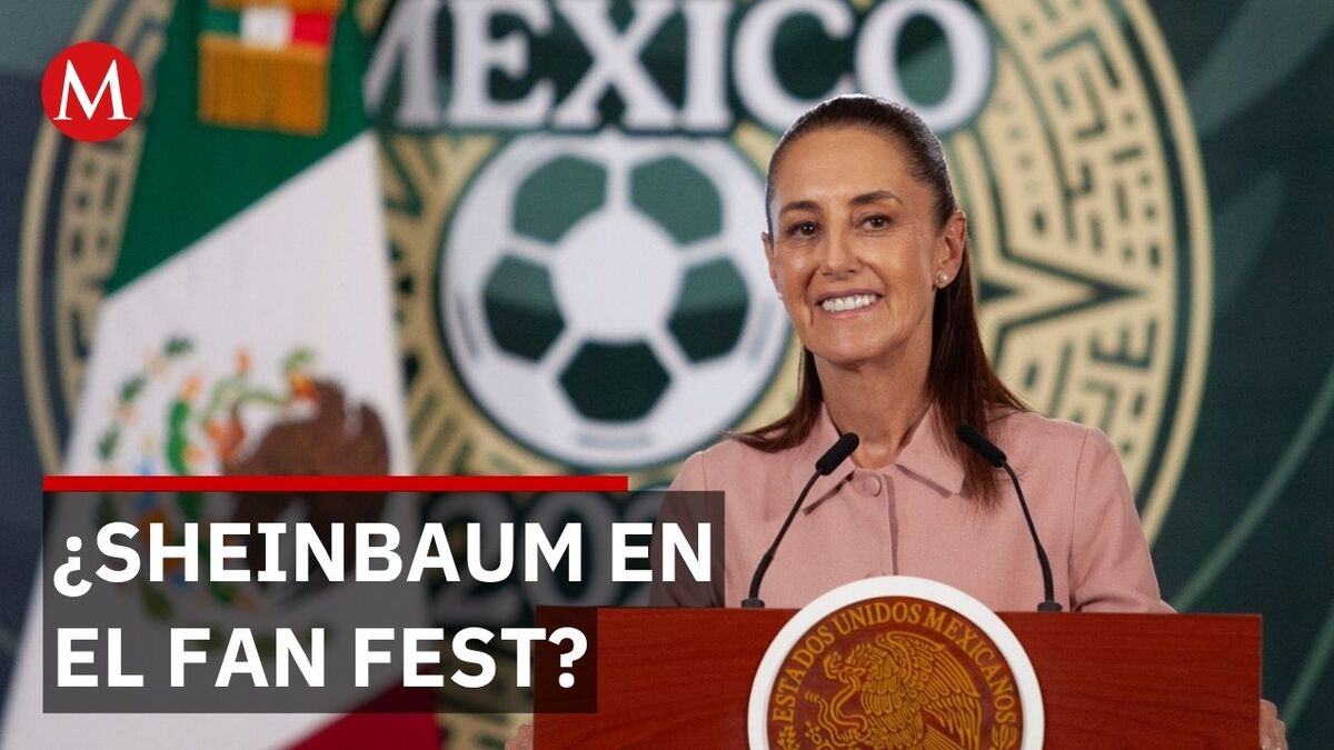 Sheinbaum quiere vivir el debut de México en el Mundial desde el Zócalo