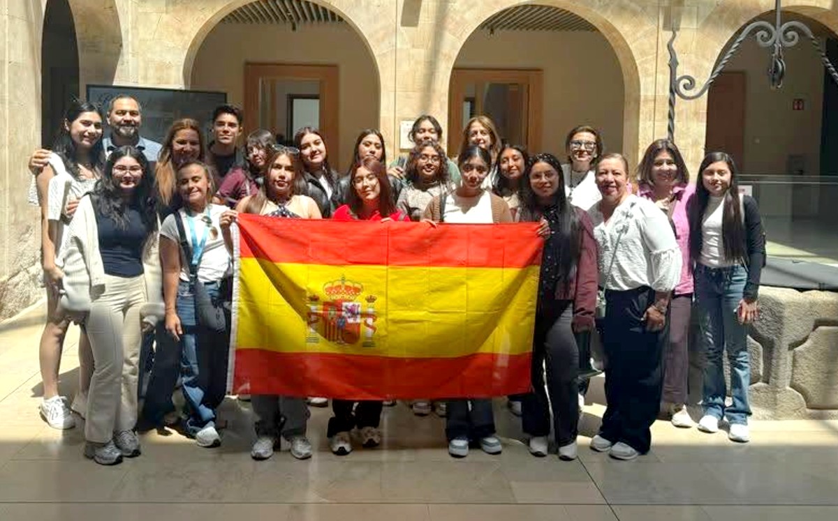 Alumnos de CBTis en Reynosa van de intercambio a universidad de España. | DGTI Tamaulipas