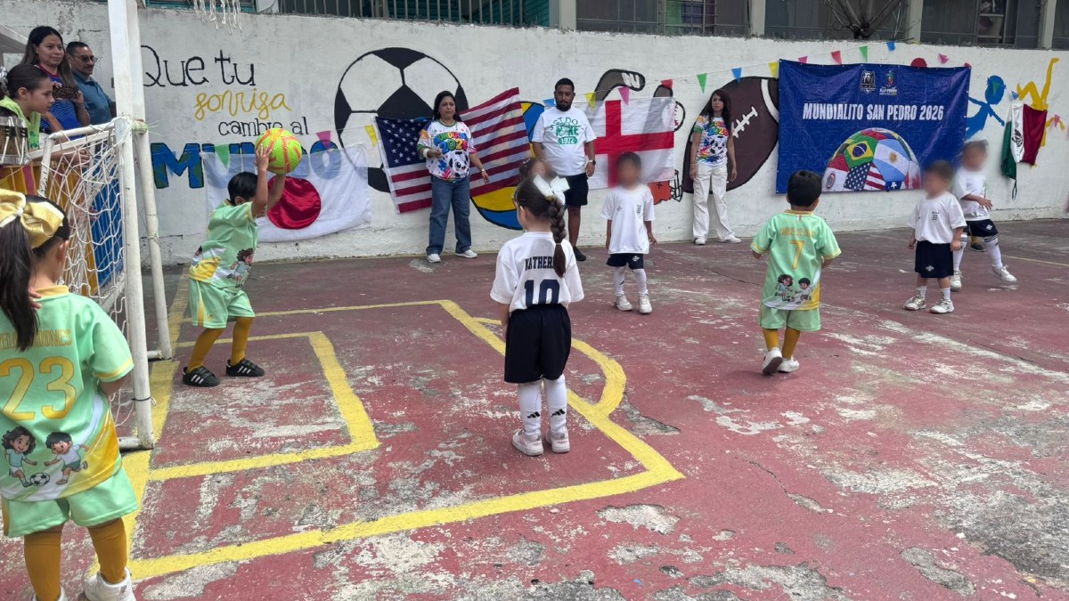 Alrededor de 40 alumnos de primer grado del Jardín de Niños Joan Miró participaron en el torneo. | Fabricio Gallegos