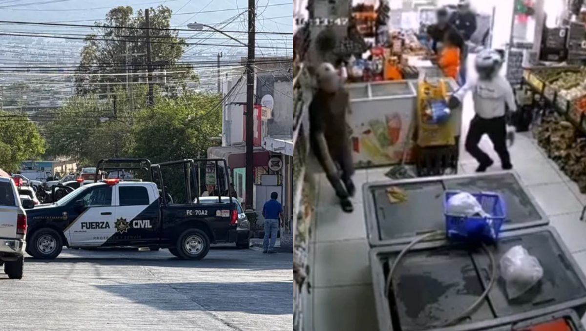Los asaltantes arribaron al negocio armados con pistolas y cubriéndose la cabeza con cascos de motociclista. Mayte Villasana y Especial