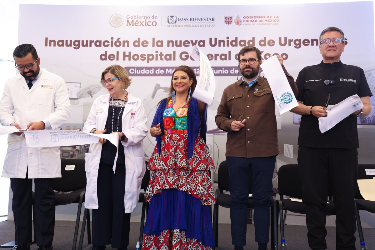 Brugada destacó los cambios a la unidad hospitalaria. | Foto: X (@ClaraBrugadaM)