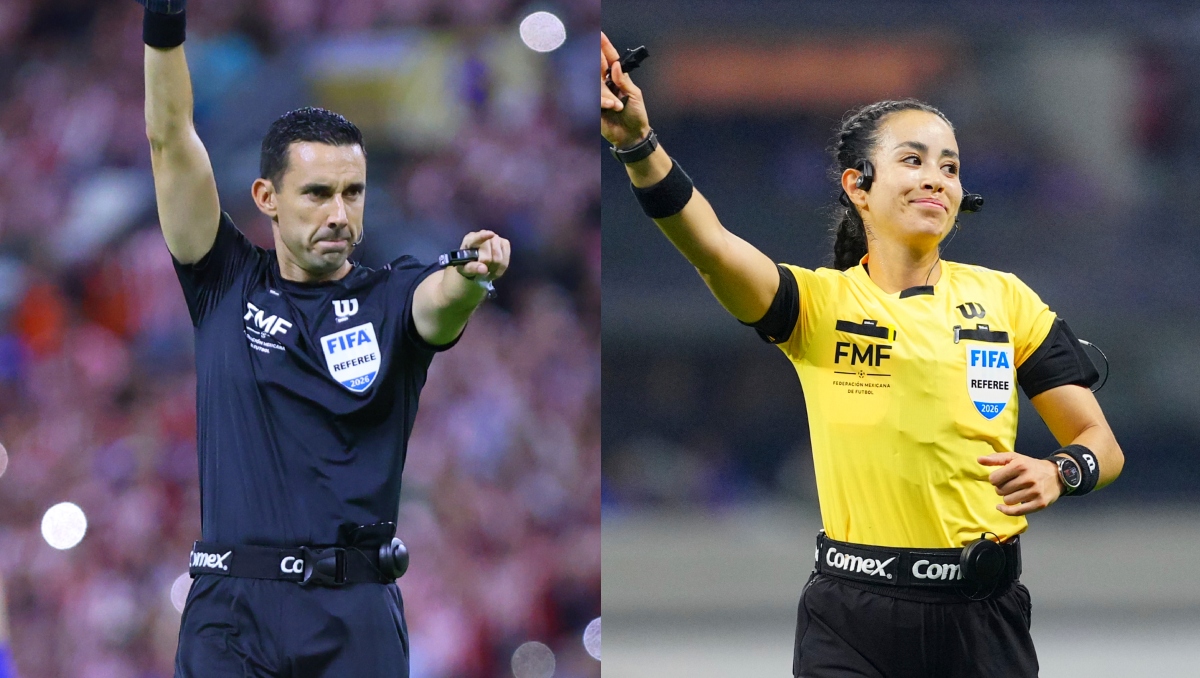 César Ramos y Katia Itzel García son designados para su primer partido en el Mundial 2026 (Imago7)