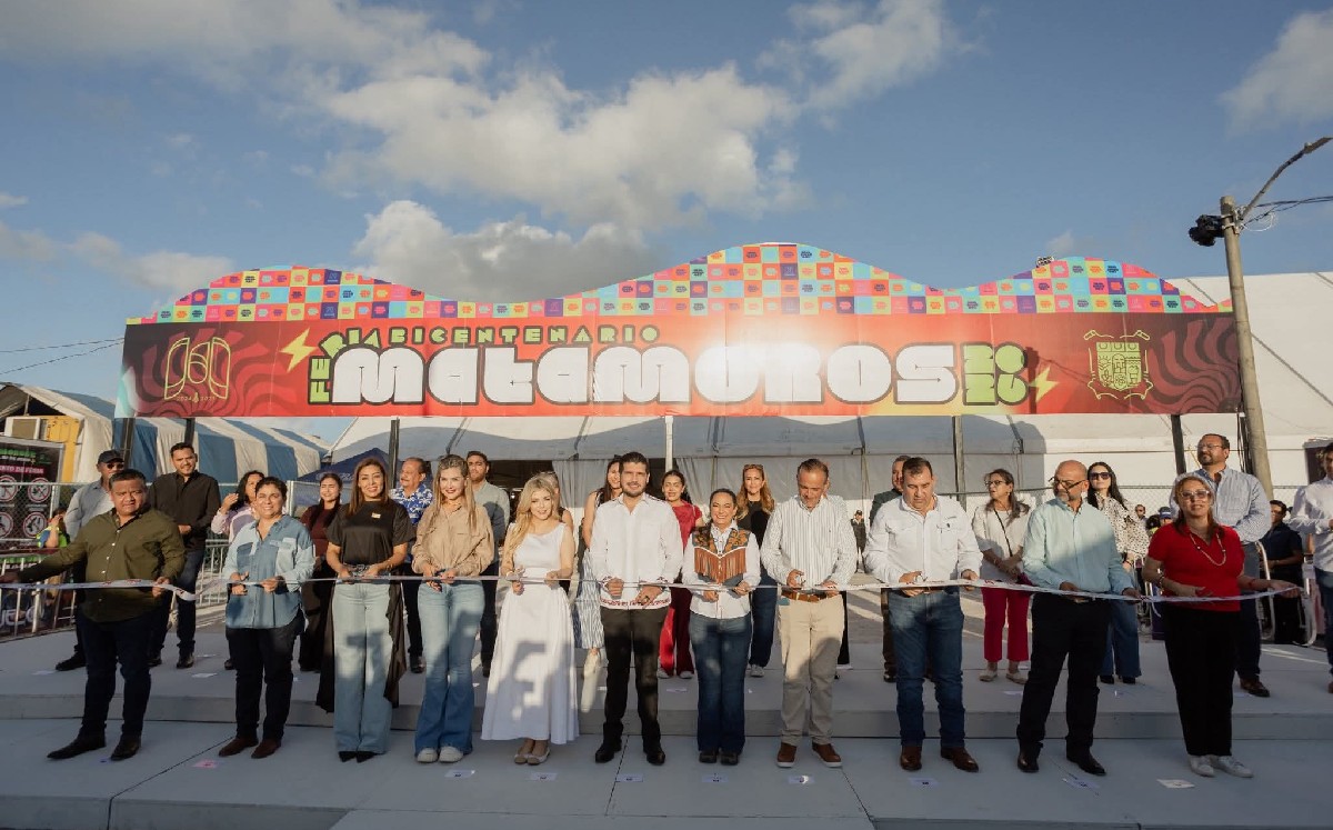 Con espectáculos y gastronomía, inicia la ExpoFeria Matamoros 2026. | Cortesía: Gobierno de Matamoros