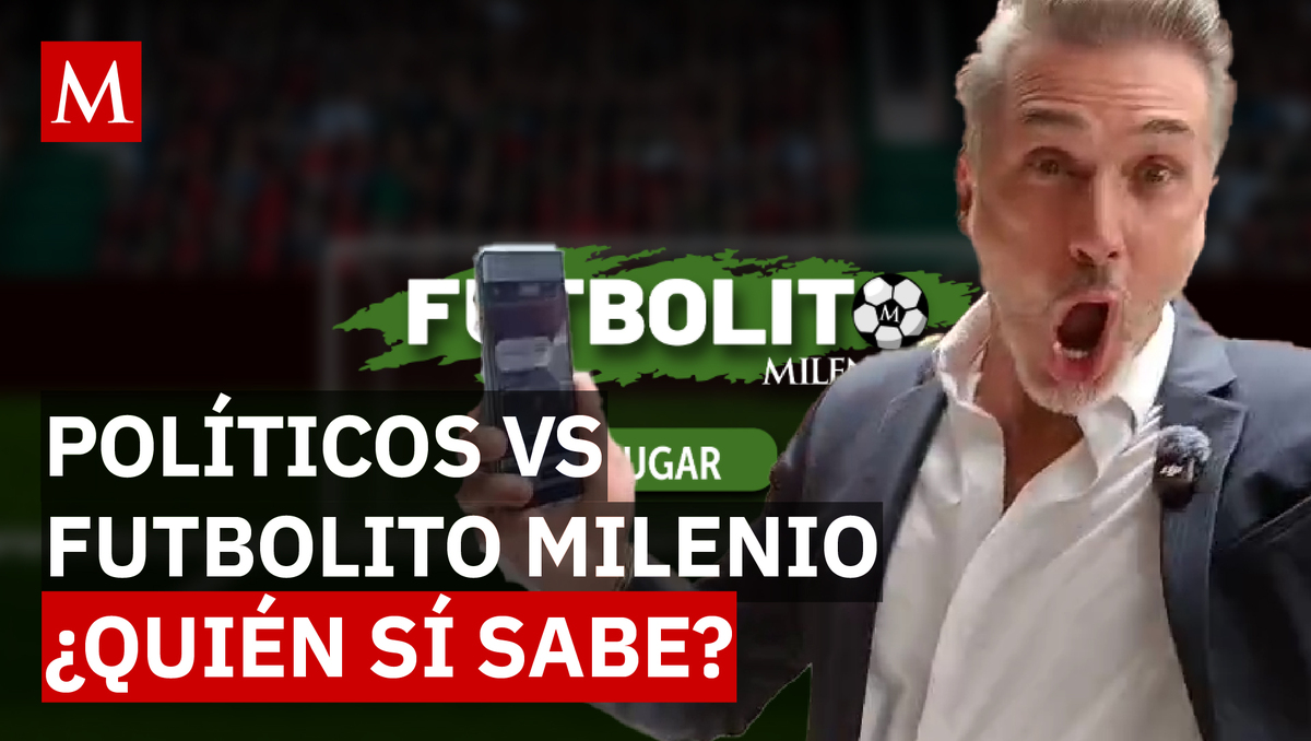 Futbolito Milenio: pusimos a prueba a políticos con preguntas de futbol y esto pasó