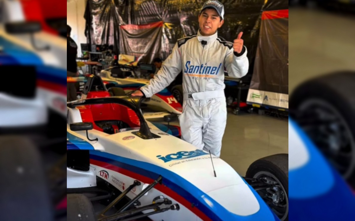 José Carlos, el piloto de carreras de Tampico. | Ig; josecarlos_brlz