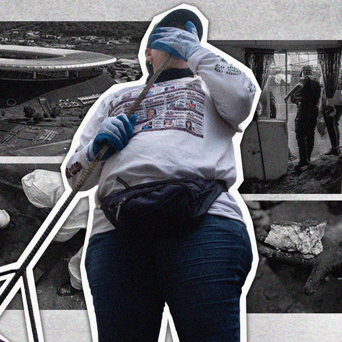 Madres Buscadoras continúan descubriendo fosas en las inmediaciones del Estadio Akron, uno de los epicentros del Mundial 2026 en México
