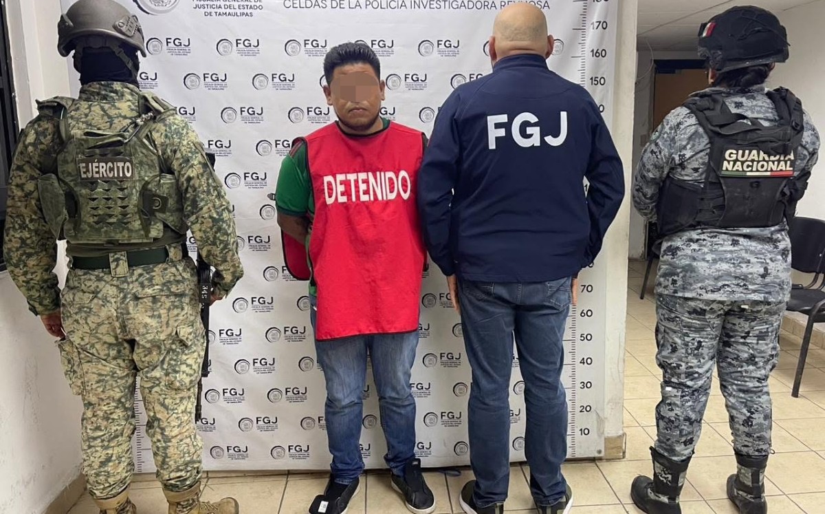 Orden de aprehensión en contra de  Francisco Javier “R”.| Fb; FGJ Tamaulipas