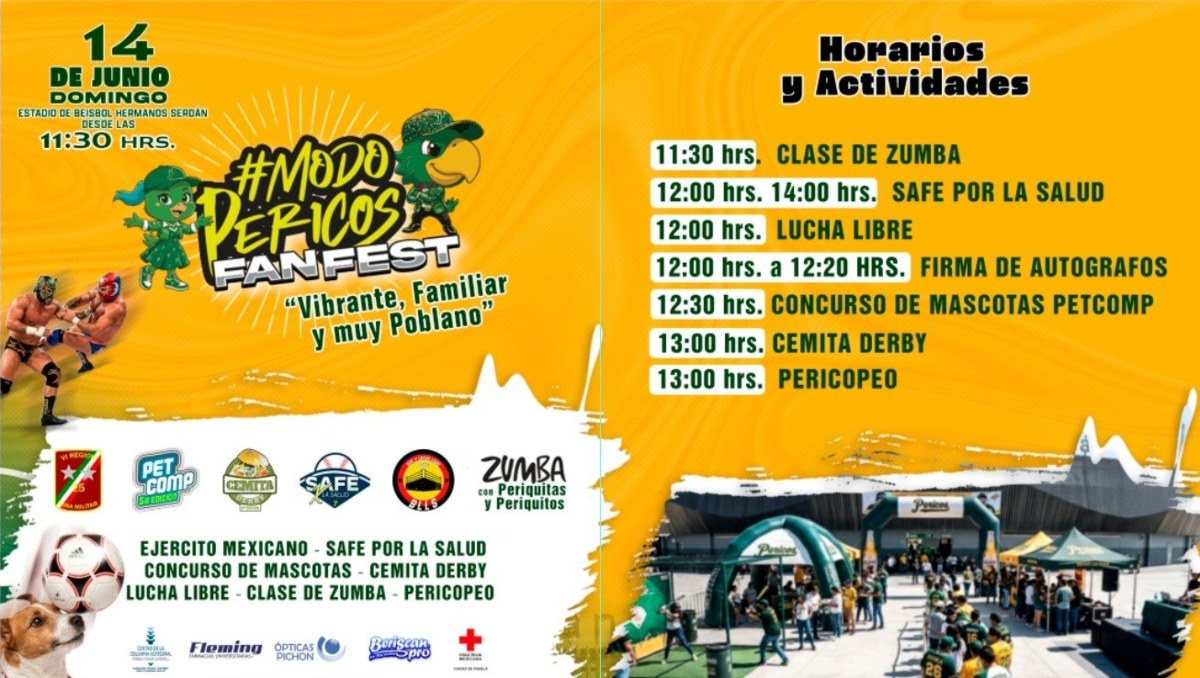 Pericos de Puebla presentan FanFest 2026 | Especial