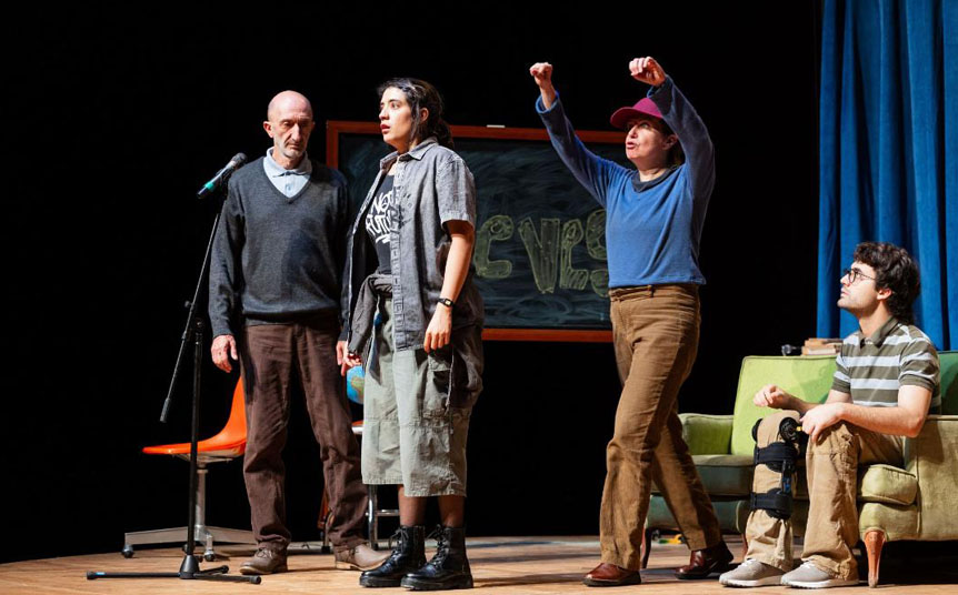 La puesta es el dramaturgo canadiense David Paquet y corre bajo la dirección de Angélica Rogel (Foto: Pili Pala)