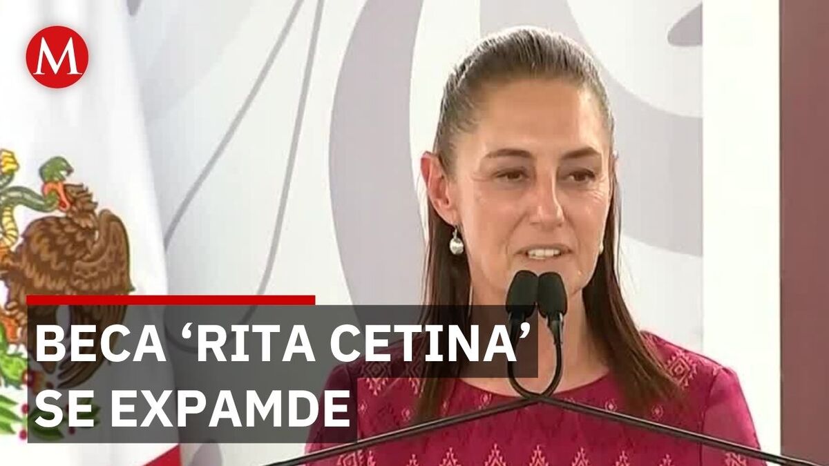 Sheinbaum expande beca Rita Cetina para primaria; familias celebran apoyo en útiles escolares