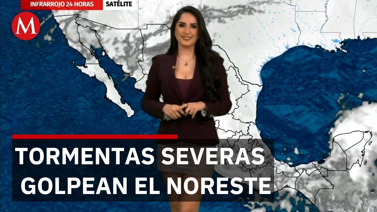 Alerta por lluvias intensas en Monterrey y noreste; sur experimenta temperaturas altas