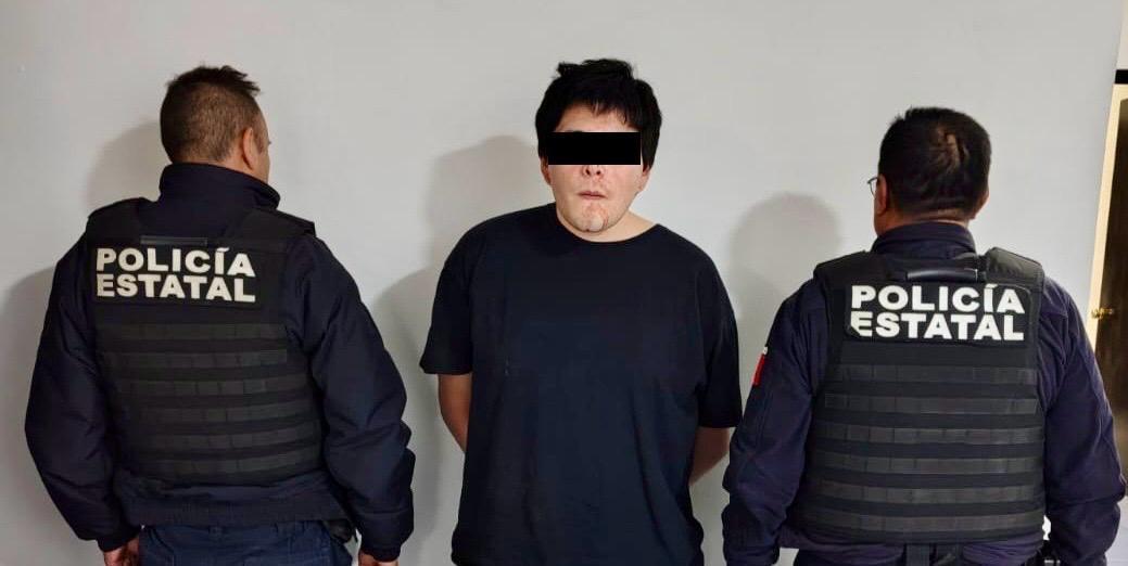 Detienen a Maximiliano 'N' en Naucalpan. | Foto: Especial