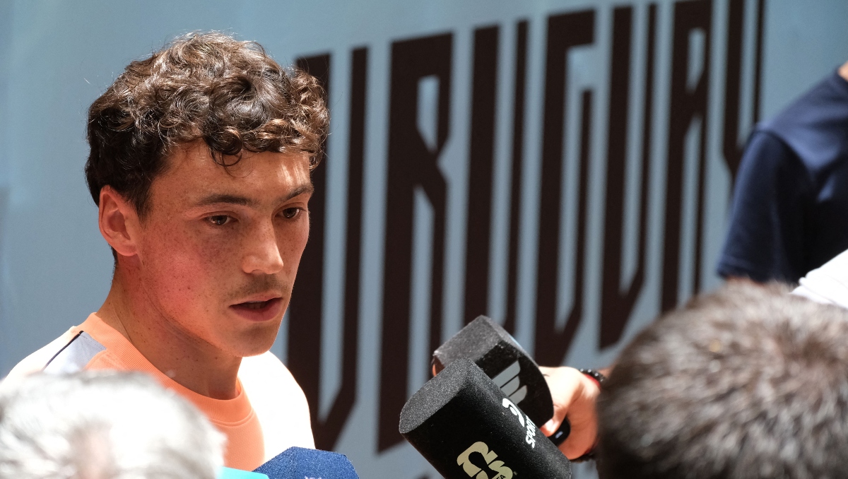Federico Viñas promete un Uruguay intenso ante Arabia Saudita (Reuters)