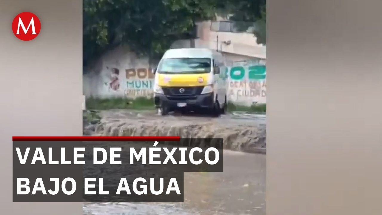 Inundaciones catastróficas paralizan Valle de México: Periférico Norte y Mexibús suspendidos