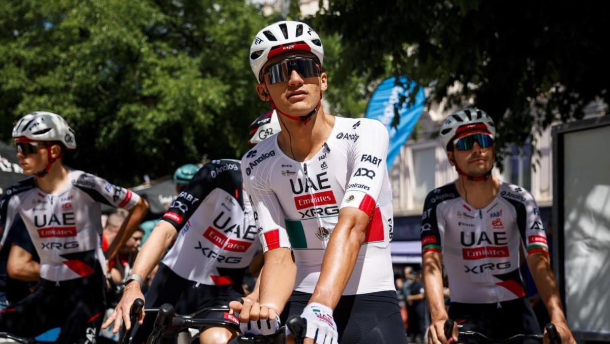 Isaac del Toro se impone en el Grand Colombier en la séptima etapa del Tour (Instagram @isaac_deltoro_romero1)