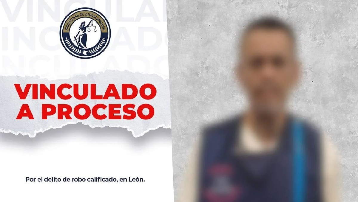 León: vinculan a proceso a presunto ladrón captado en Forum Cultural | FGEG