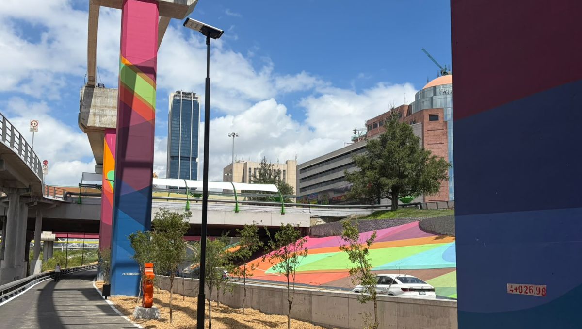 Este sábado fue entregado el mural del artista jalisciense ARRE. Gabriela Garza