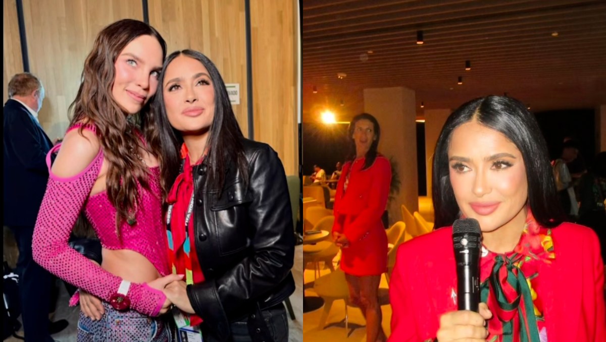Salma Hayek comparte video del detrás de cámaras en el Mundial (Fotos: IG Salma Hayek)