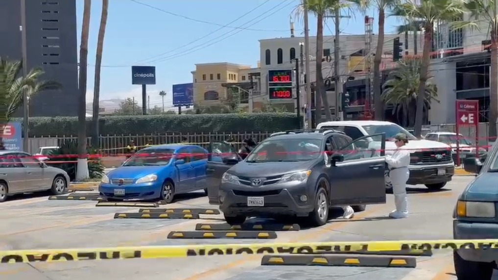 La zona fue acordonada por elementos de la Policía Municipal de Tijuana. | Foto: Said Betanzos