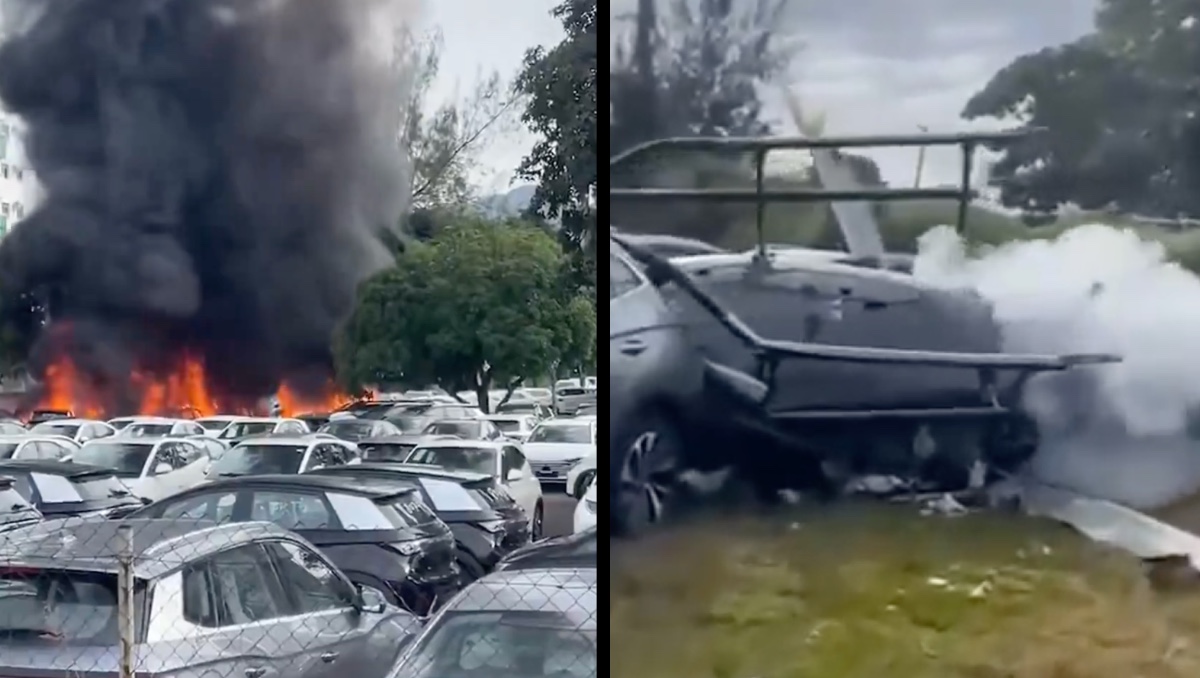 Colisionan dos helicópteros en Brasil. | Especial