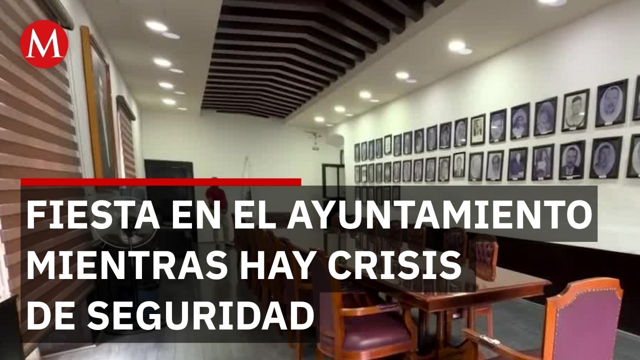 Escándalo en Villanueva: alcalde organiza fiesta en cabildo en medio de crisis de seguridad