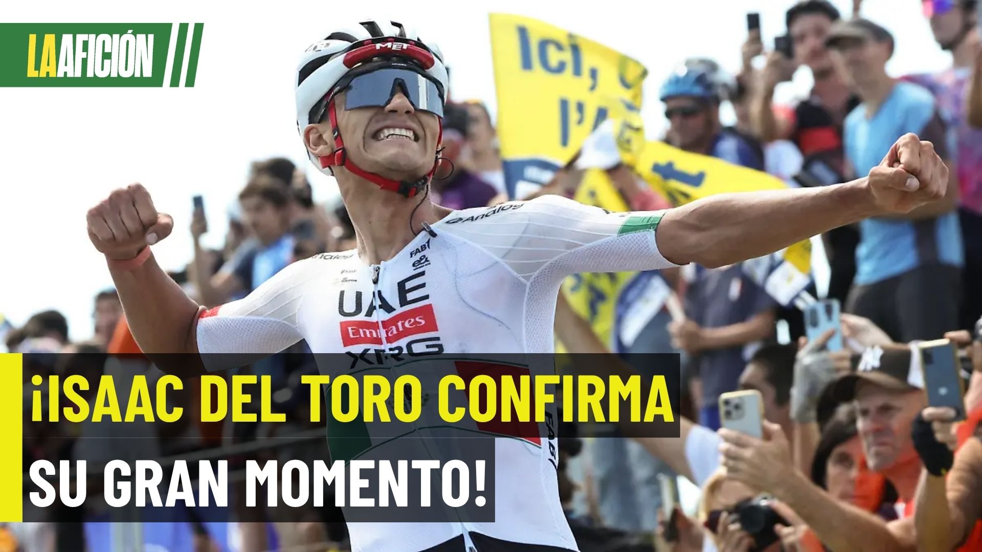 ¡Isaac Del Toro sigue haciendo historia rumbo al Tour de Francia!