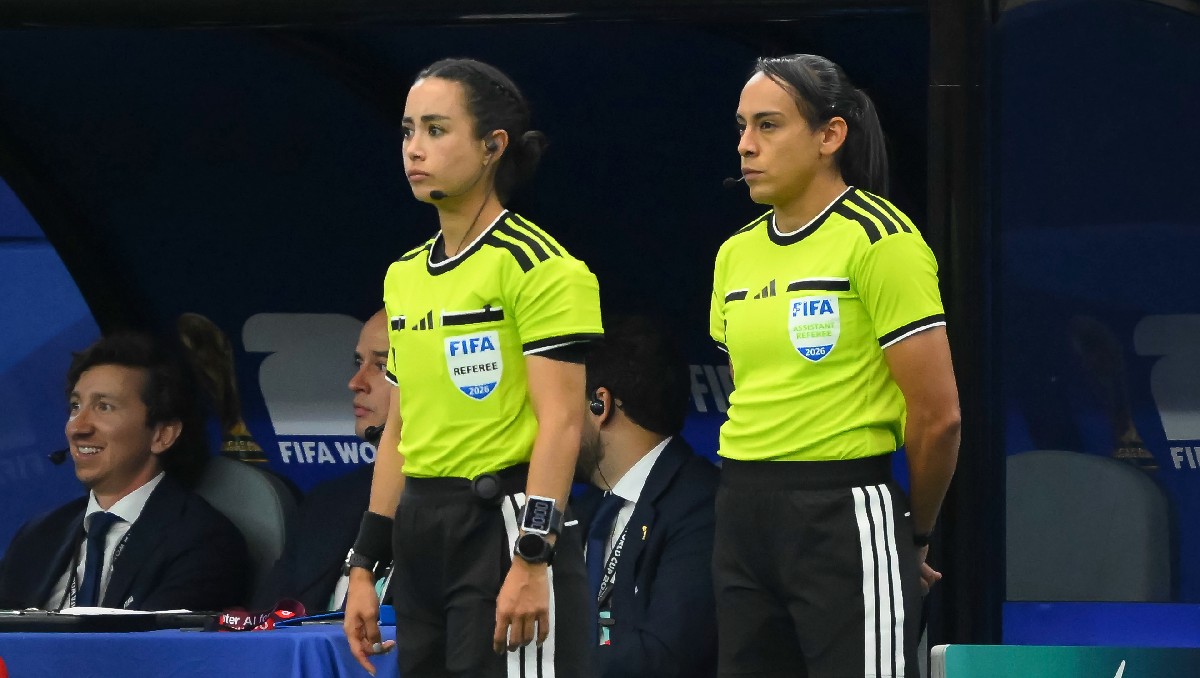 Katia Itzel García y Sandra Ramírez en el Países Bajos vs Japón del Mundial 2026 (Imago7)