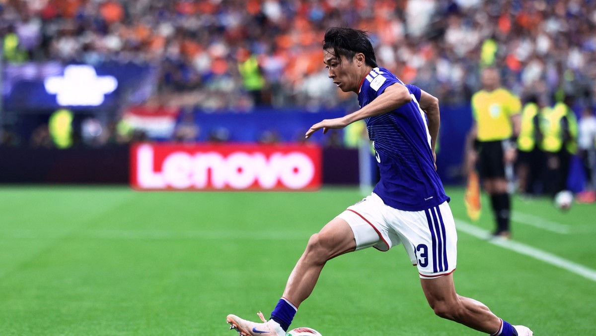 Keito Nakamura jugó sin espinilleras en partido del Mundial 2026 (AFP)