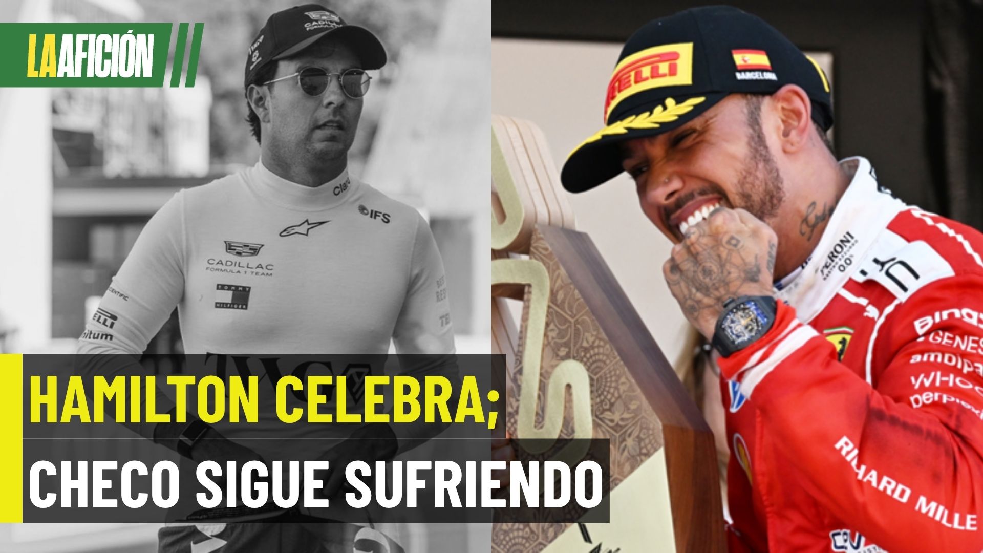 Lewis Hamilton vuelve a la cima y Checo rescata su mejor resultado