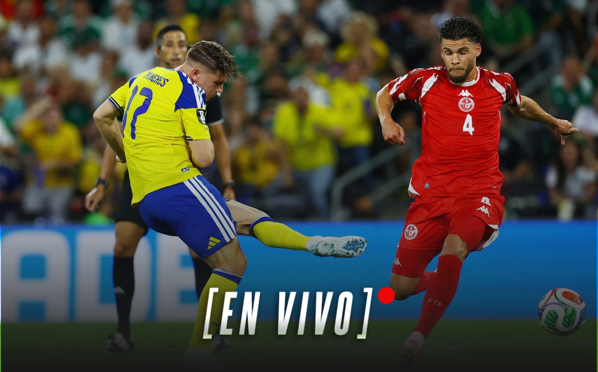 Suecia vs Túnez EN VIVO | Partido HOY de la Primera fase del Mundial 2026 (Reuters)