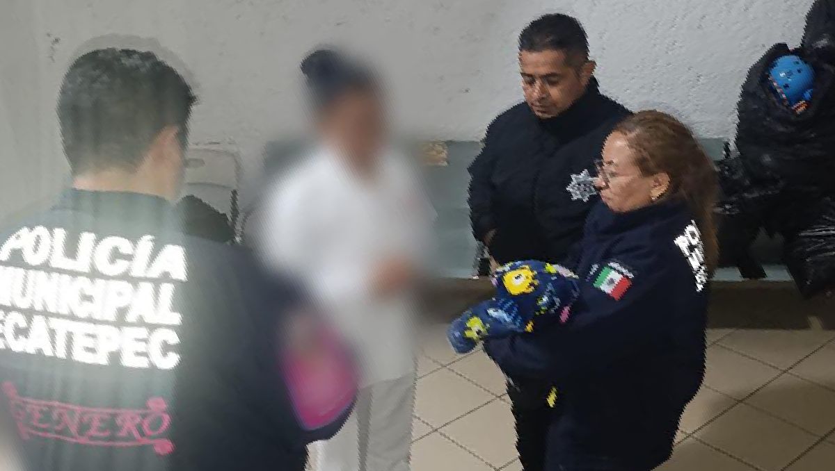 Una vecina resguardó a la bebé y la aseó en espera de las autoridades. | Foto: Especial