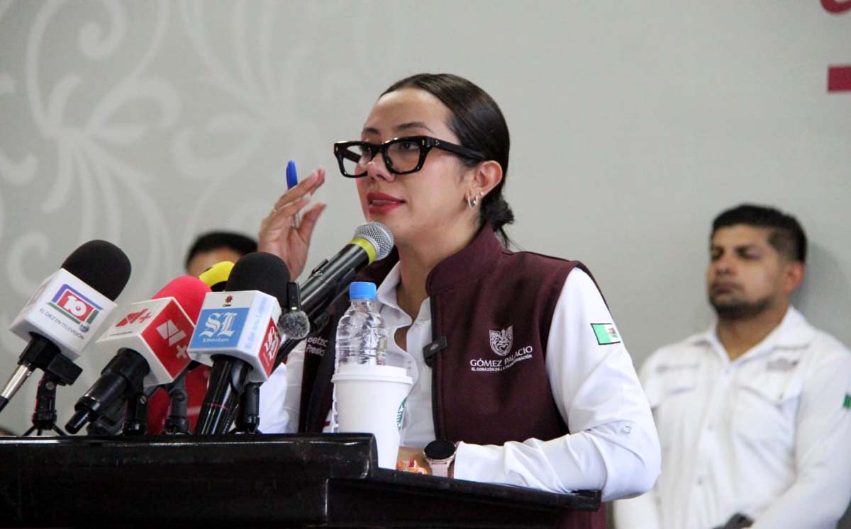 Anuncian plan de obras hidráulicas en Gómez Palacio. | Foto: Roberto Amaya