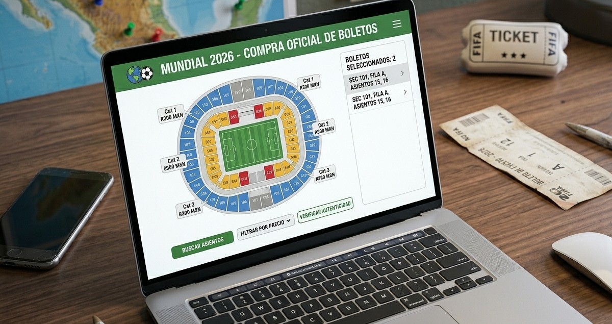 Autoridades de Tamaulipas exhortaron a verificar cualquier compra relacionada con el Mundial 2026 para evitar ser víctima de estafas digitales.